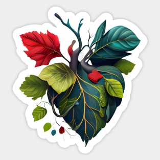 Heartstopper Leaves: A Beautiful Gift for Nature Lovers Sticker